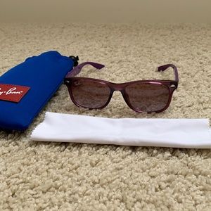 Ray-Ban Junior Purple Sunglasses